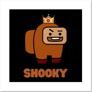 Among Us BT21 Shooky Posters and Art